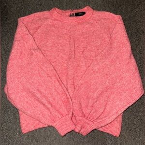 JCrew Pink Pull Over Sweater